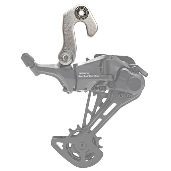 WL-HG078 ramhängare för bakväxel, aluminium, silver
