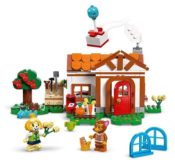 LEGO Klockit Animal Crossing Isabelle'n vierailu (77049)