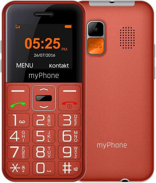 MYPHONE Halo Easy Red Phone