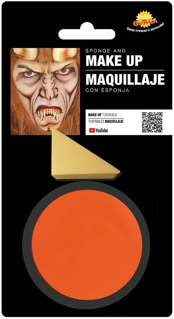 Maling Makeup Ansigtsmaling Orange