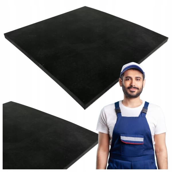 Gummipude til ventileret terrassevinkel 200x200x8mm