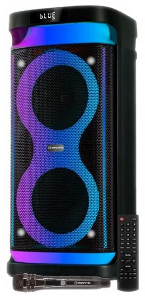 MANTA Argos SPK0601B100 Svart ljudsystem