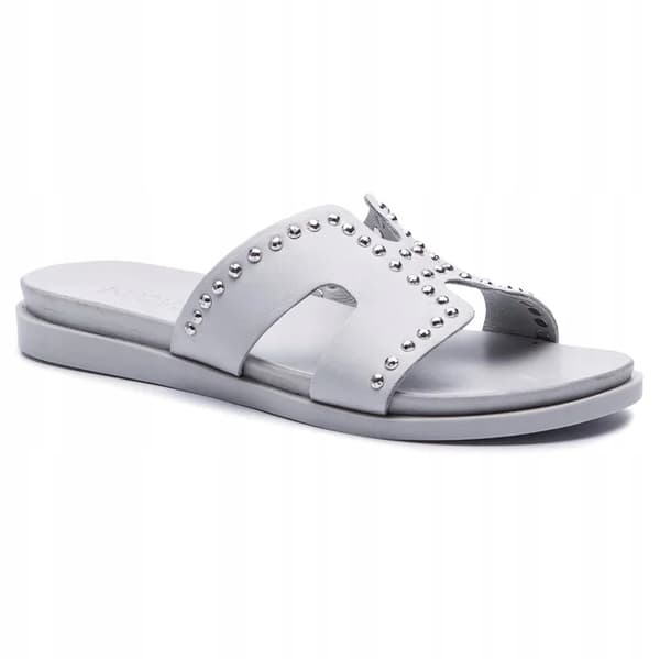 INUOVO FLIP-FLOPS I LÄDER GRÅ 36 3U1G3*