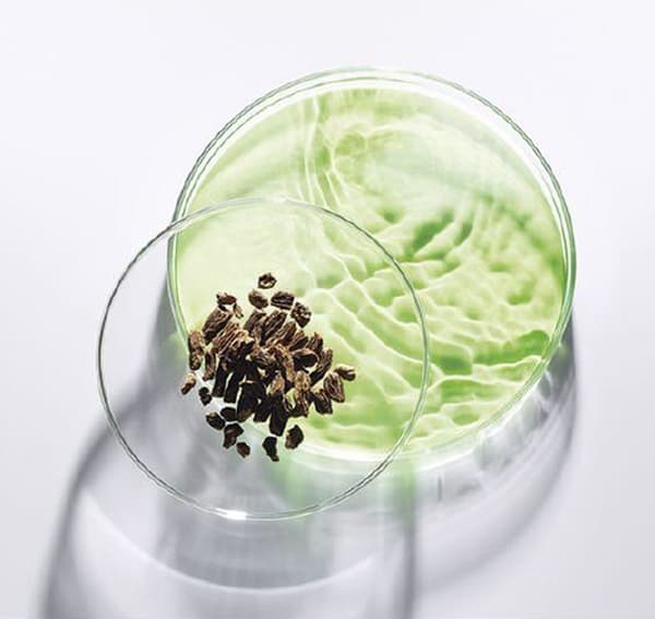 Dybderensende peeling med silicapartikler