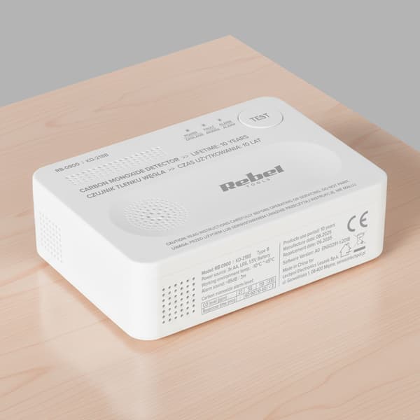 Kolmonoxidsensor KD-218B trådlös batteridriven Rebel