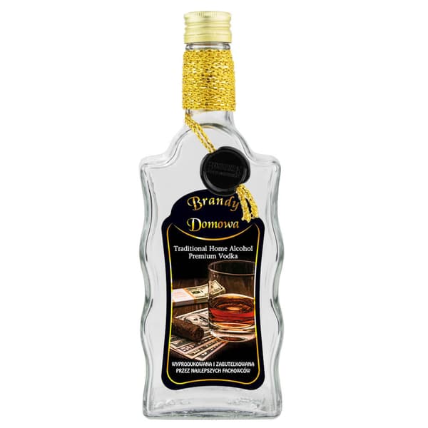 Dekorerad flaska Fala 500ml OAK BOURBON BRANDY
