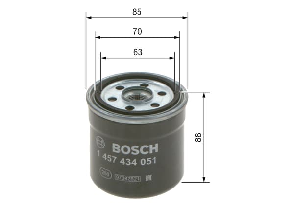 BRÆNDSTOFFILTER 1457434051 BOSCH