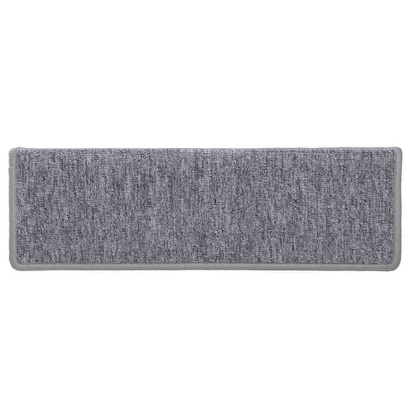 vidaXL trappemåtter 30 stk. 65x21x4 cm hvide og grå