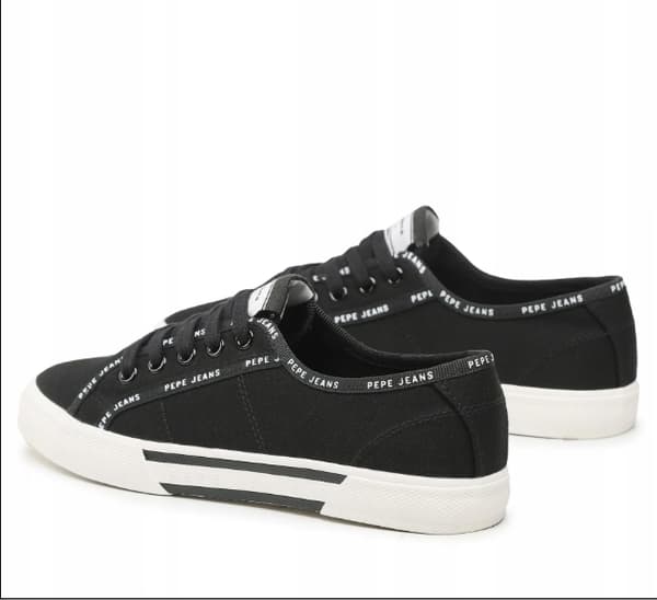 PEPE JEANS BRADY RIB DAMESKO SORTE LAVESNEAKERS 37 A_D