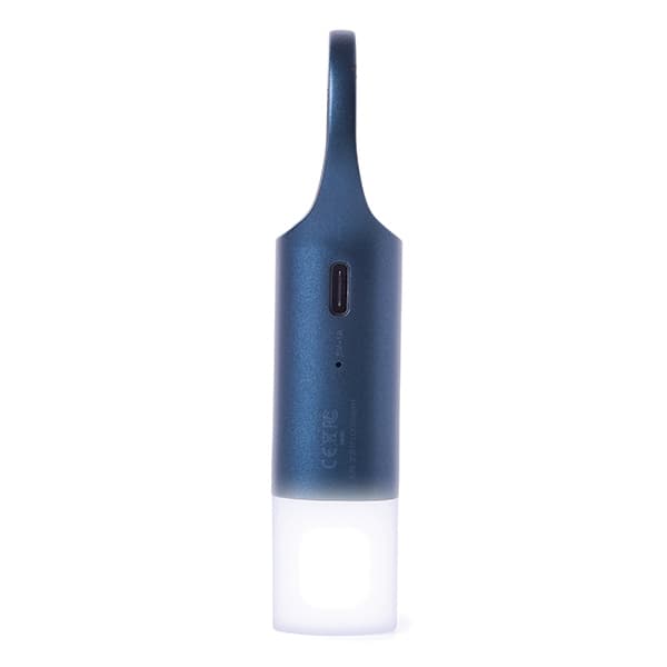 Lexon Nomaday Flash LED -avaimenperä, tummansininen/tummansininen LL137DB