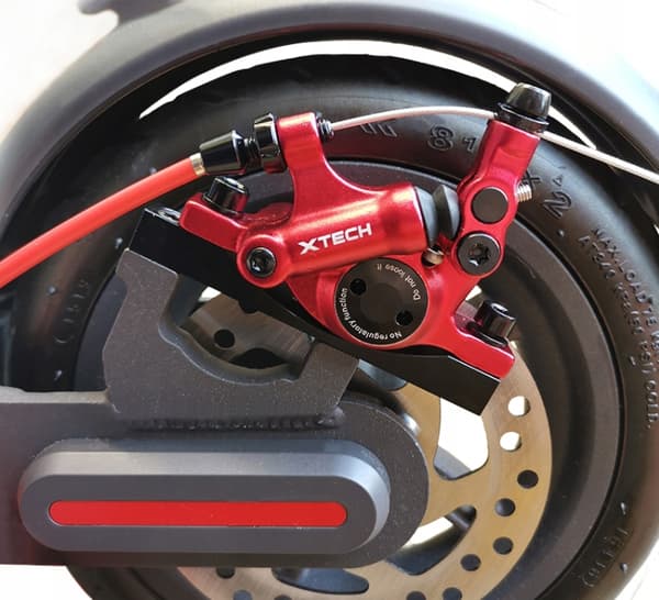 Zoom XTECH HB100 Bremsekaliber til Xiaomi Scooter Rød