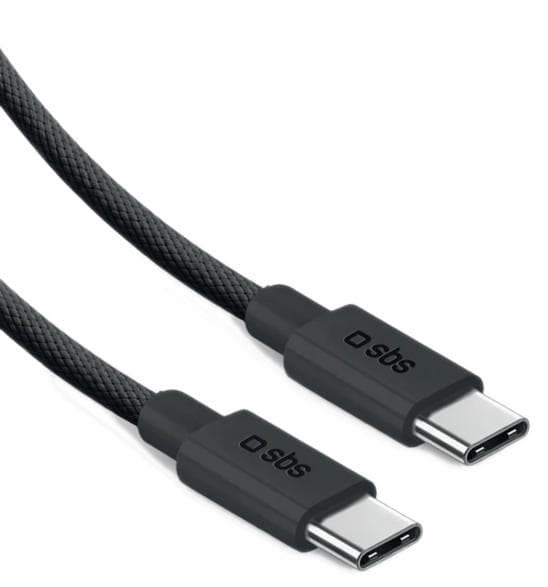USB-C SBS-kaapeli 240W 3m musta