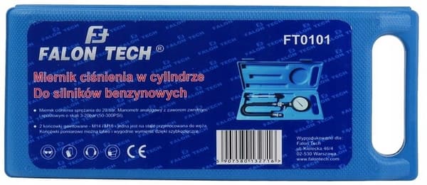 Kompressionstrykmåler til benzinmotor FT0101 Falon-Tech