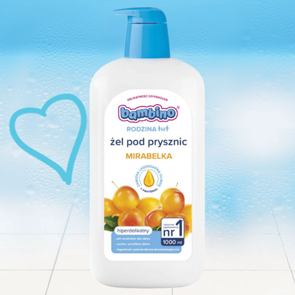 BAMBINO Perhe suihkugeeli mirabellituoksulla 1000ml