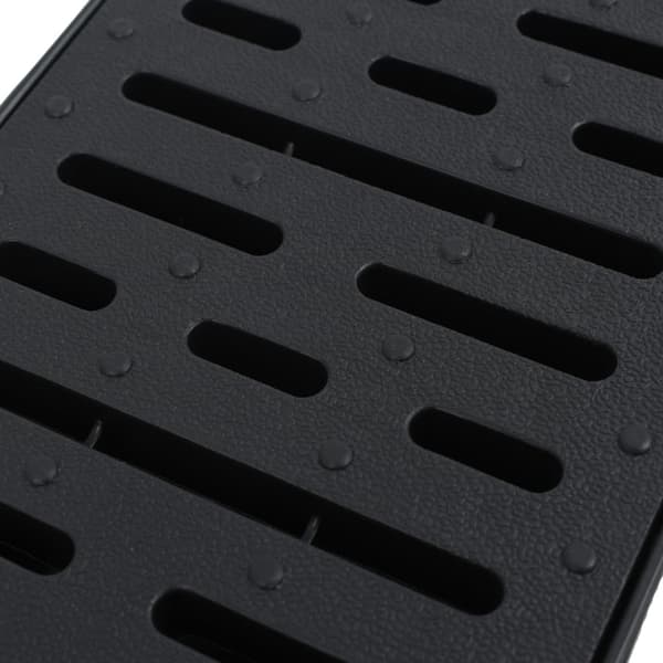 vidaXL Avloppsrännor, 3 st, plast, 3 m