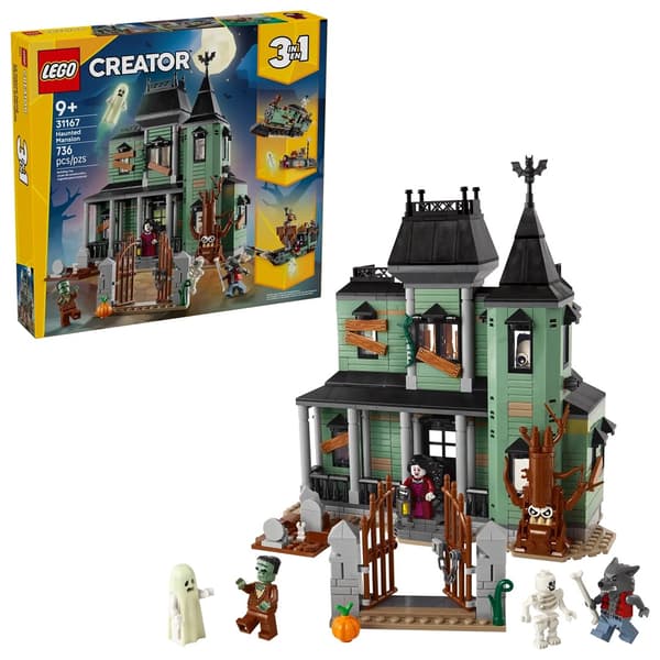 LEGO Creator 3in1 31167 Spökhuset, 736 delar