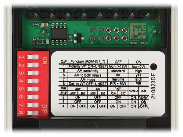 Dobbelt mikrobølge + PIR-detektor PDM-IXA12T Vanderbilt