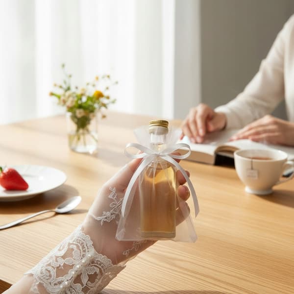 20x MARASCA-flaskor 20ml bröllopsflaska Bröllopspresent till gäster 20 st.
