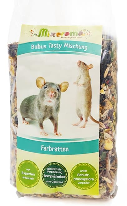 Mixerama | Bubus Tasty Mischung | Råttfoder 500g - För råttor 500g