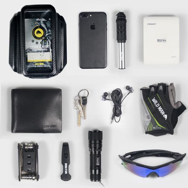 WILDMAN CYKELFÄSTE HARDPOUCH XL SVART