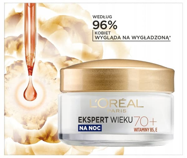 L'Oréal Paris Expert Aldrig Antirynke Næringskrig 70+ natcreme 50ml