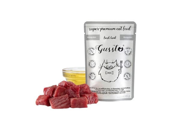 Gussto Kat | Frisk | 85g Pose - Frisk Lam | Lam 85g