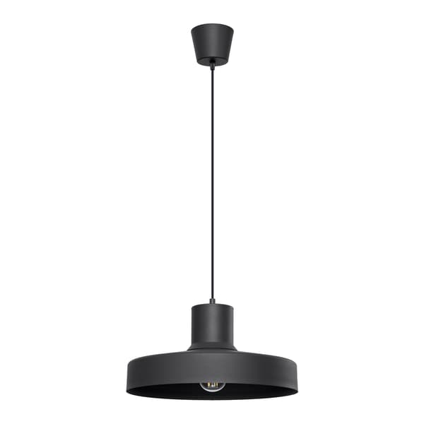 HÄNGLAMPA BILO 1 E27 SVART SOLLUX SL.1703