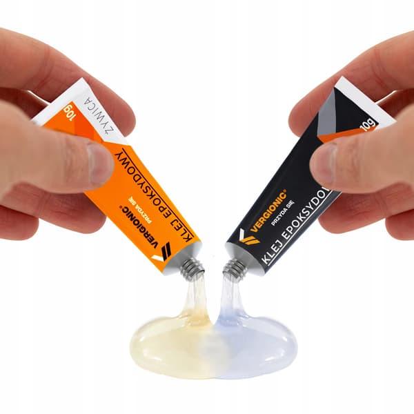 Universal epoxylim 2×10 ml to-komponent stærk