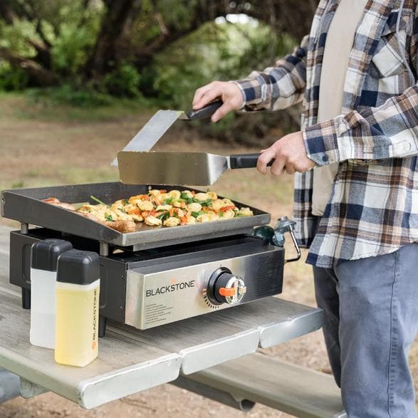 Gasgrill BLACKSTONE 2142 EU Sort-sølv