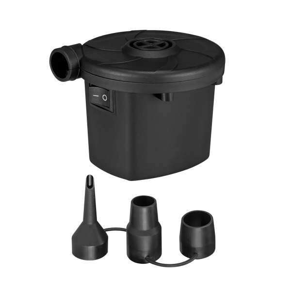 Elektrisk pumpe til poolmadras, boldkompressor 12 V 230 V Teesa
