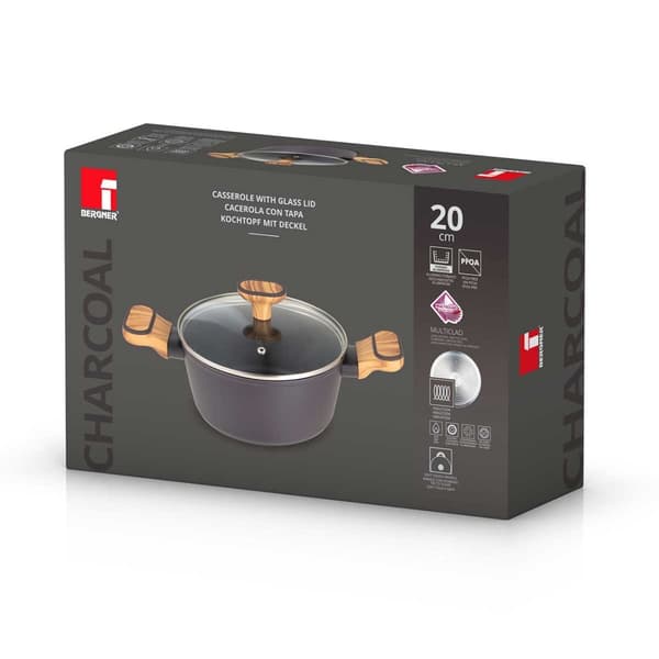 BERGNER BG-56036 KOLGRILL MULTICLAD 20CM MED LOCK