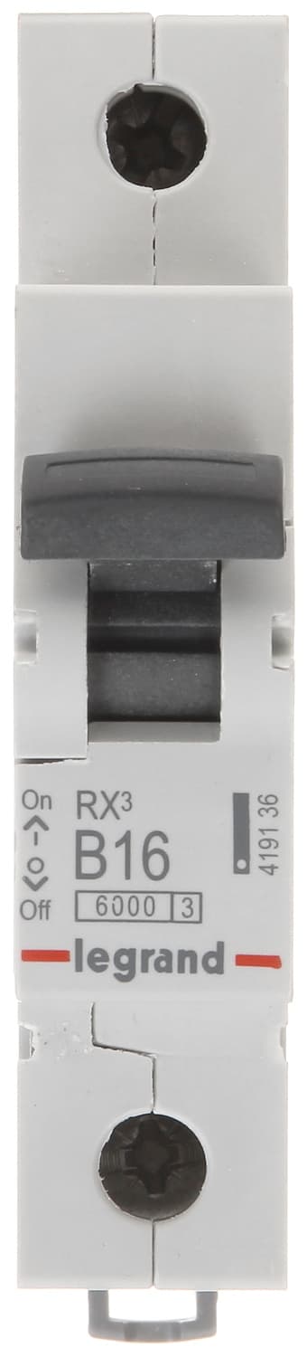 LE-419136 ÖVERSTRÖMSBRYTARE ENFAS 16A TYP B LEGRAND