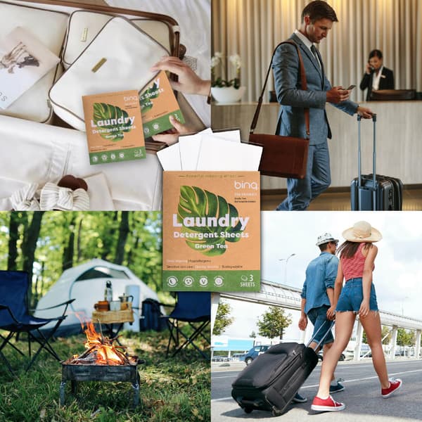 Vaskeark 9 stk. Universal Green Hypoallergenic Grøn Te Duft