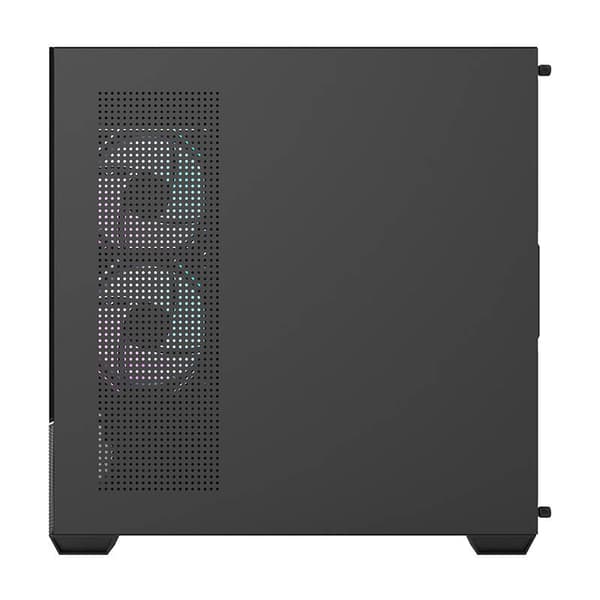 Darkflash DS900 AIR computerkabinet (sort) + 6 ARGB-blæsere