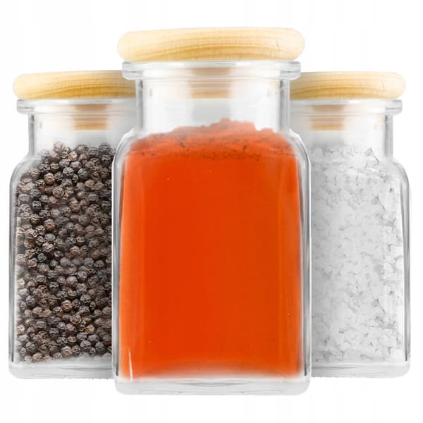 12x 150ML KRYDDERIKRUGTER MED TRÆKORK