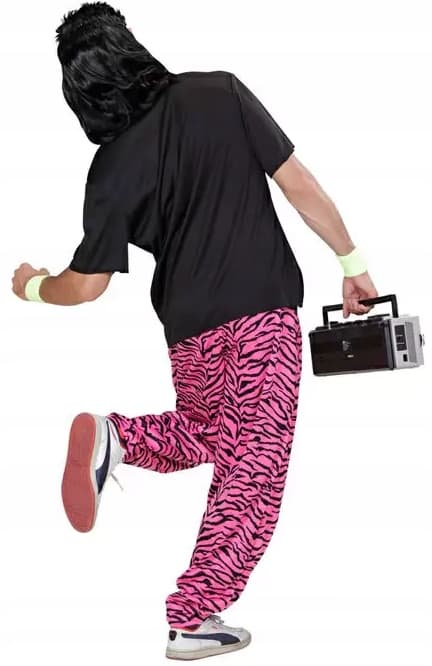 FUNKY BOY Disco Kostume 80'er Karneval S