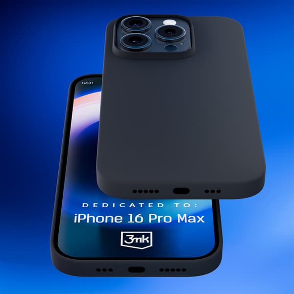 Apple iPhone 16 Pro Max - 3mk Hardy Silikone MagCase Grafit