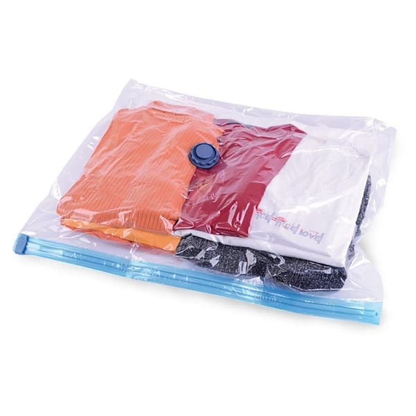 Vakuumförpackningspåsar för kläder sängtillbehör set 6 st 60x40 cm