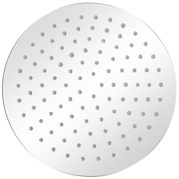 vidaXL regnbruserhoveder i rustfrit stål, 2 stk., Ø 25 cm