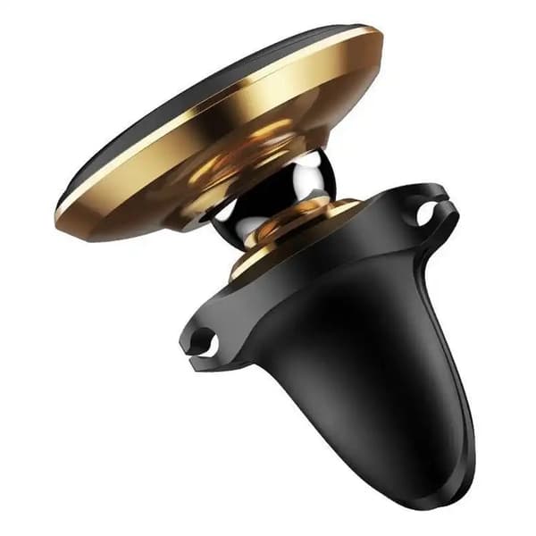Baseus Magnetisk Luftventil Magnetisk Bilfäste (Guld)