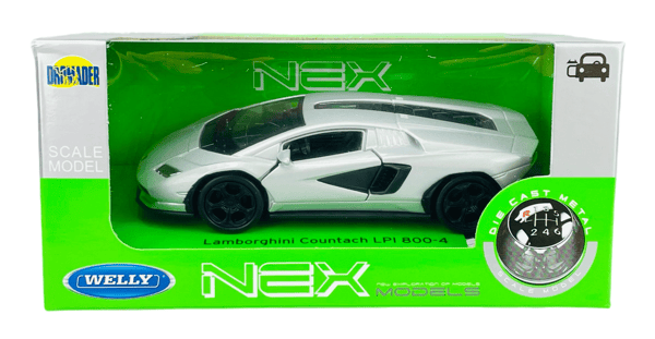 WELLY LAMBORGHINI COUNTACH LPI 800-4 SILVER 1:34 43818