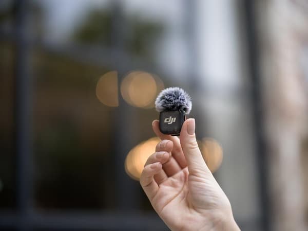 DJI Mic 3 trådløst mikrofonssystem (1TX + 1 RX) Sort