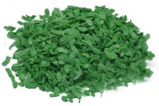 Mörkgrön våffeltopping 20 gram 1 förpackning.