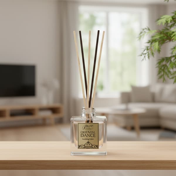 Duftdiffuser - orientalsk aroma af cedertræ Pure Essence - afslapning og indre forfriskning - med 75 ml rør