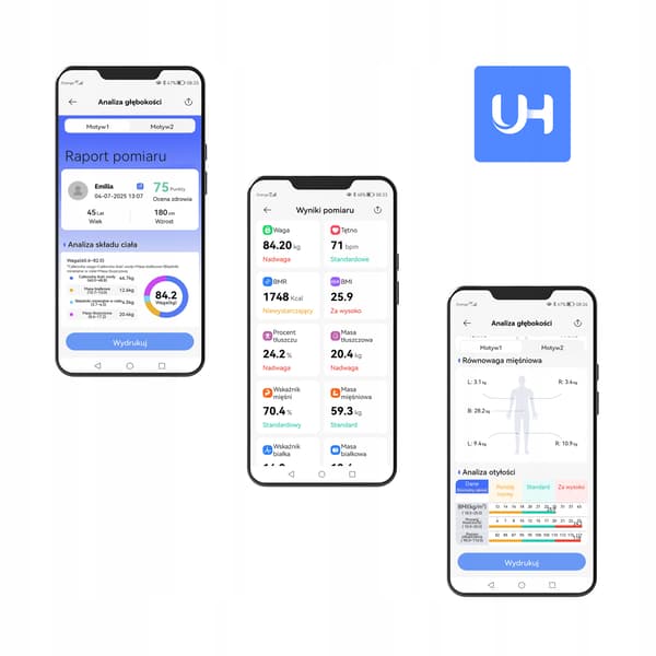 Analytisk badevægt 57 parametre Apple Health, Google Fit, WIFI