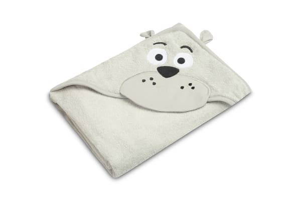 WATERFRIENDS BADEBETRÆK 100x100 BAMSE GRÅ
