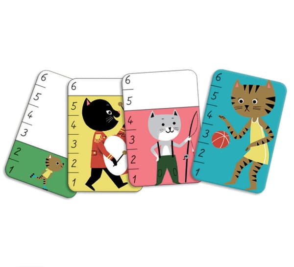 Kortspel för barn - Bata-Miaou 3+, Djeco