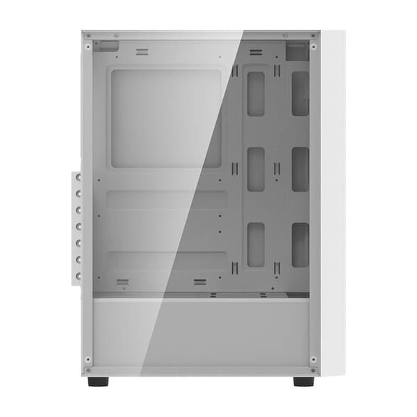 Darkflash A290 computerkabinet (hvid) + 3 RGB-blæsere