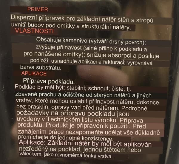 Fox Bonding Pohjuste seinille ja katoille 1kg