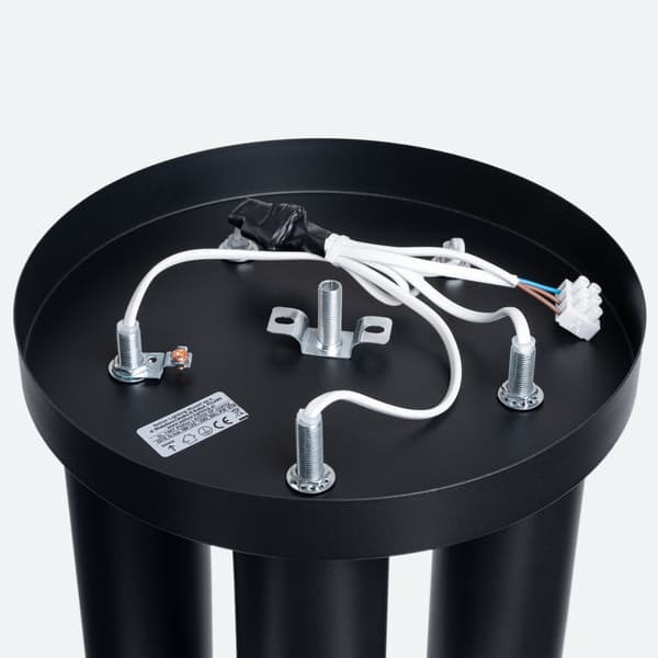 LOFTSLAMPE LAGOS 5 GU10 SORT SOLLUX SL.1467